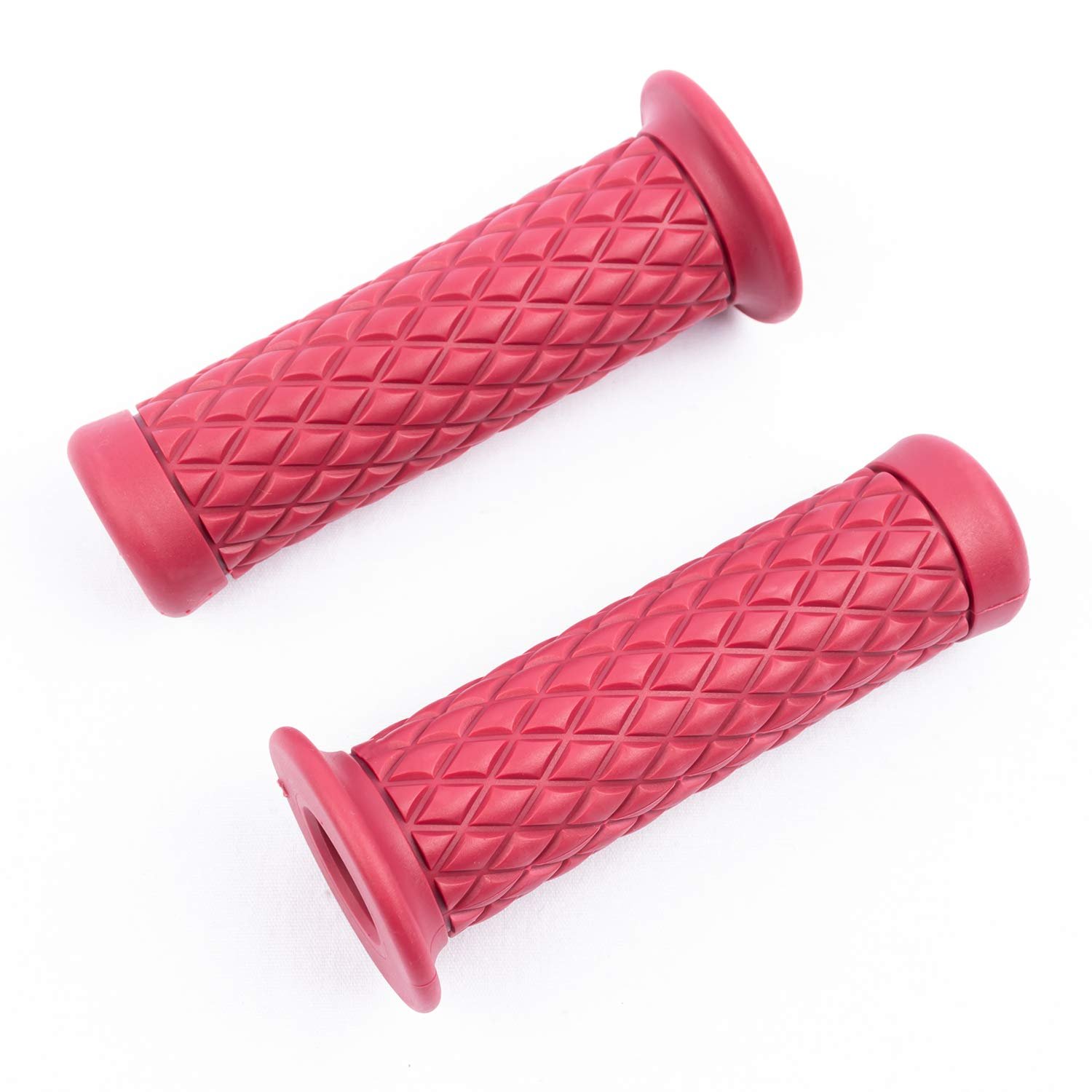 Motorcycle Handle Grips Handlebars Handlebar Grips 22MM 7/8" Anti-slip Rubber Universal for Motorbike Scooter