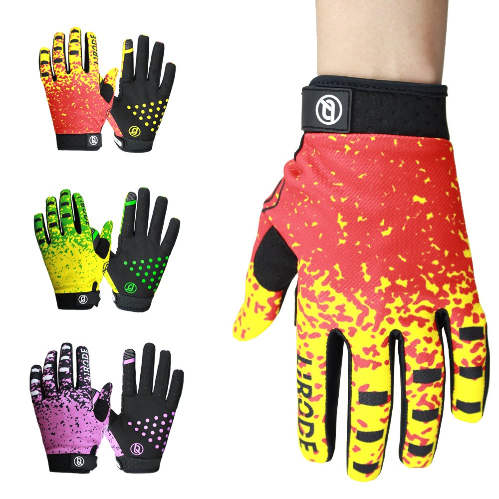 Cool Design Dirt Bike Motocross Enduro Gloves Custom Men Women Breathable Lightweight Off-Road MX Gloves for ATV BMX MTB Racing