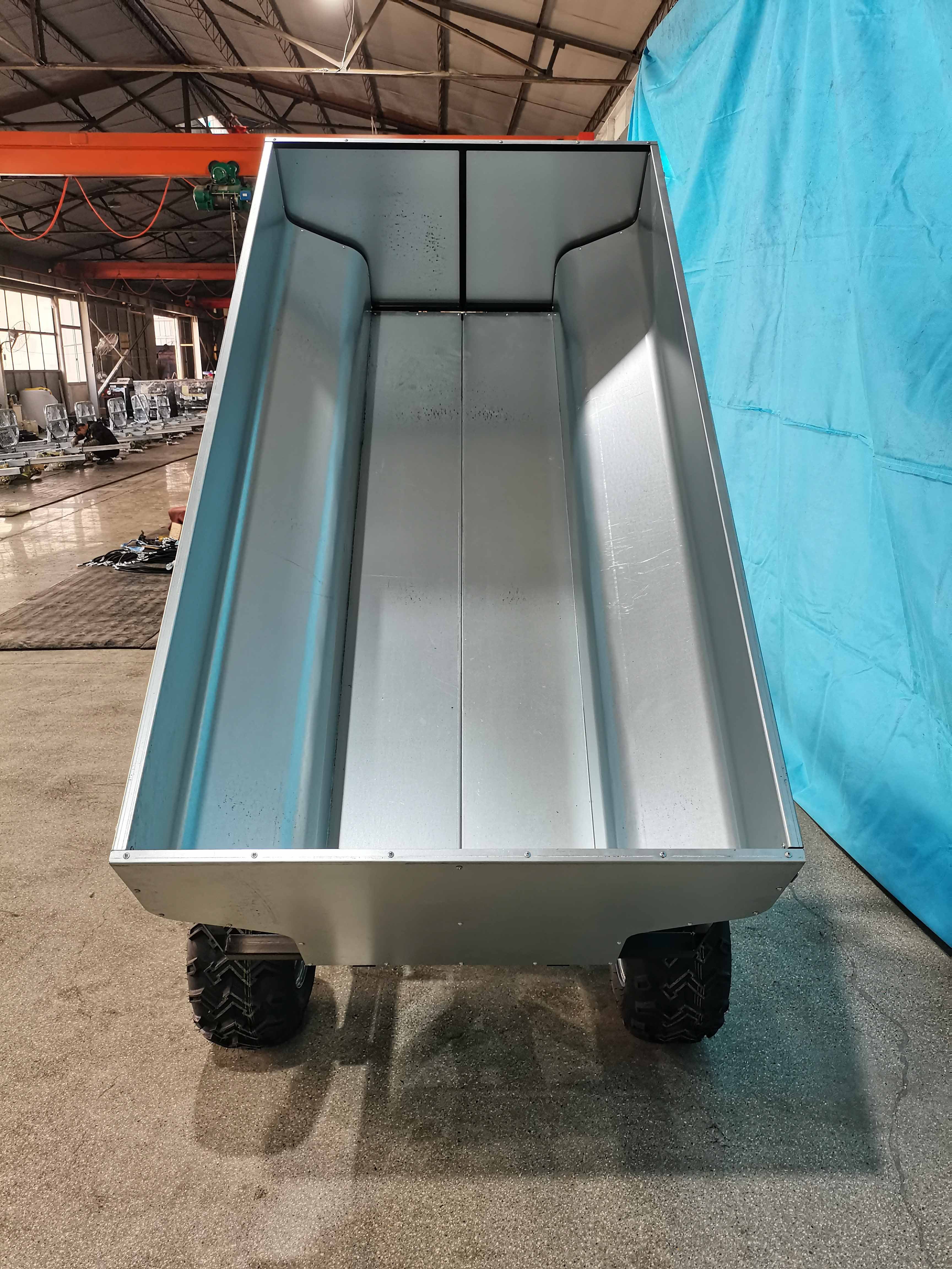 ATV UTV Log Trailer Small Trailer Hydraulic Dumping