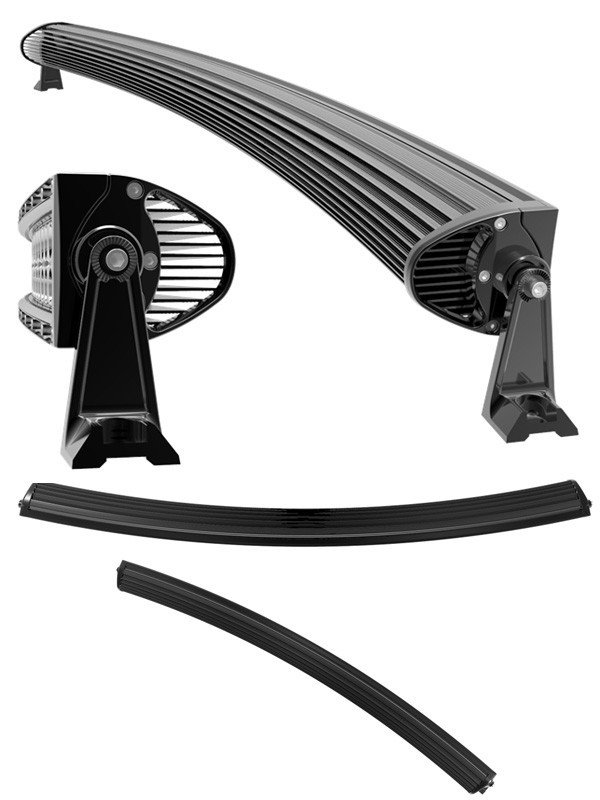 Liwiny Slim Waterproof Curved 50" 288W Autofeel 12 Volt Led Light bar Auto Truck ATV Off-road