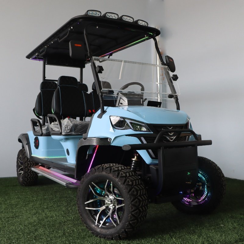 KEPLER 2 4 6 Seat New Energy Vehicle ATV UTV 4 Seats 4+2 Seats 48v 72v for Sale Electric Golf Carts