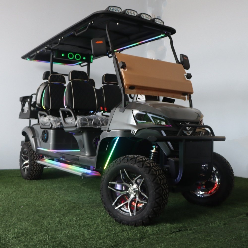 KEPLER 2 4 6 Seat New Energy Vehicle ATV UTV 4 Seats 4+2 Seats 48v 72v for Sale Electric Golf Carts