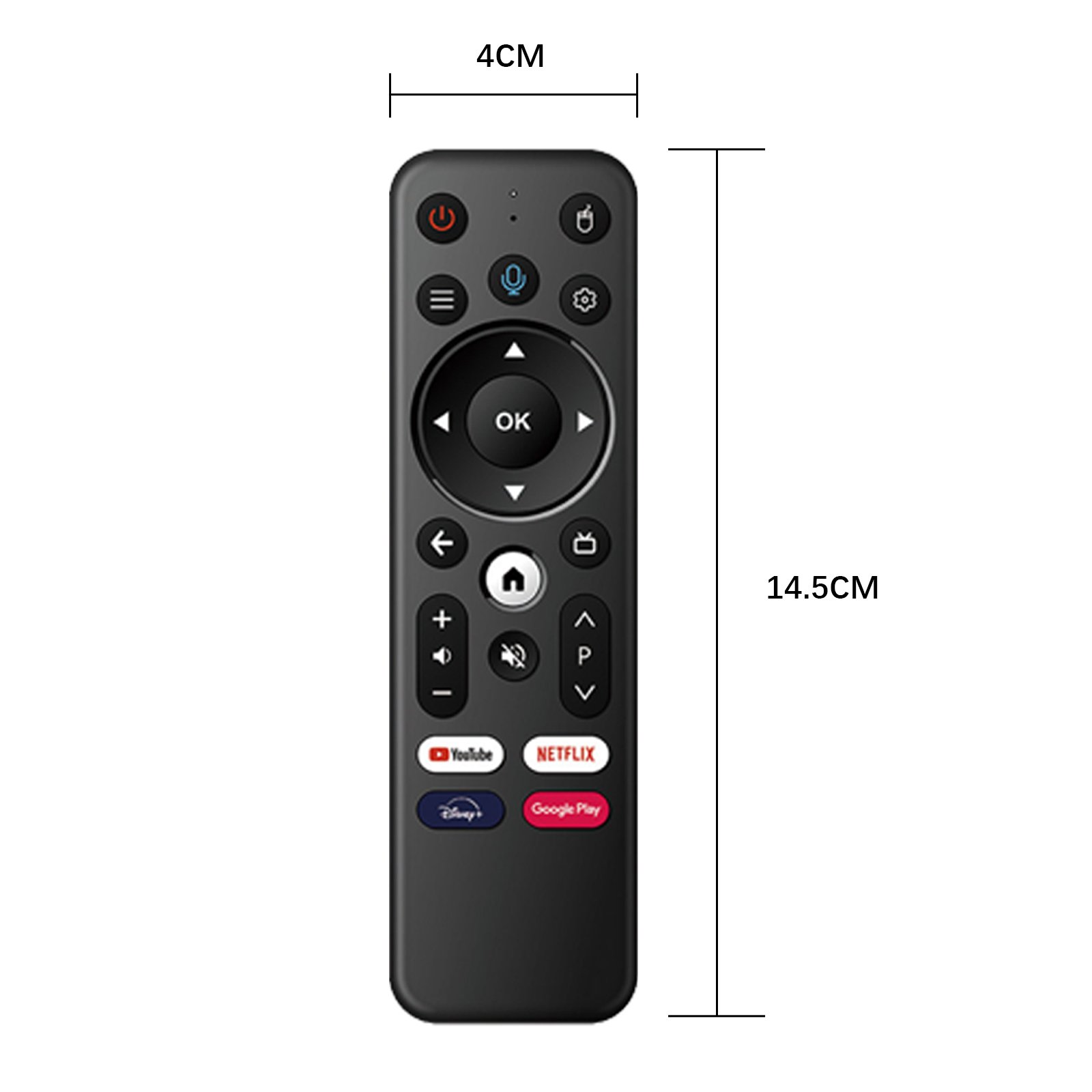 BOXPUT Remoter ATV3 Lite Wireless BT Voice Remote Control Only Support IATV Q3 H313 Android 10 TV Stick Original Remote Control