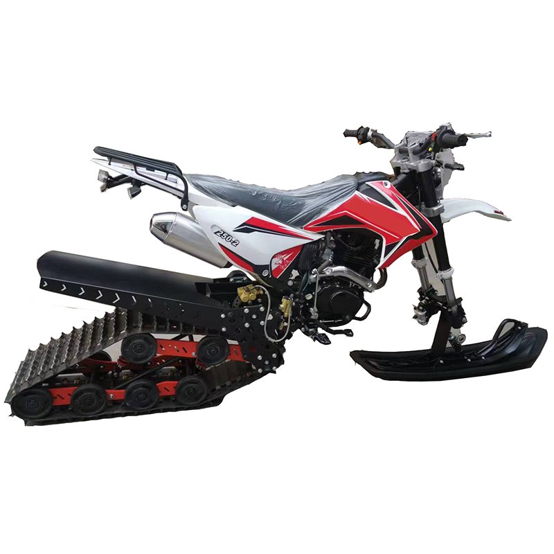 Snowmobile Snow Dirt Bike Big Size Rubber Tracks Used for Adult