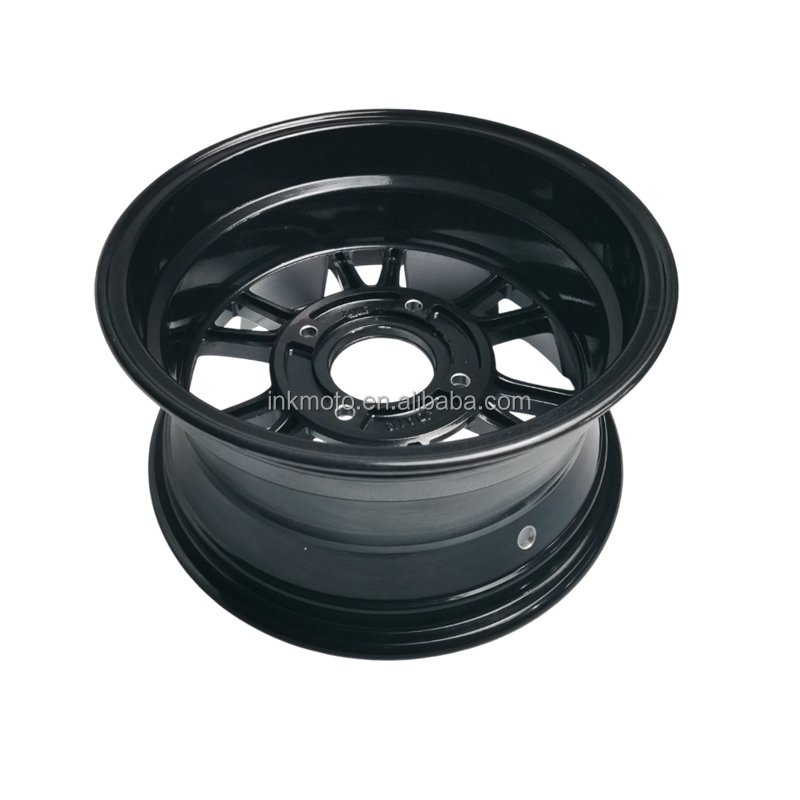 Factory Price Tires Hub ATV UTV Go Kart 12 Inch Aluminium Rims Front Alloy Wheels 12X6