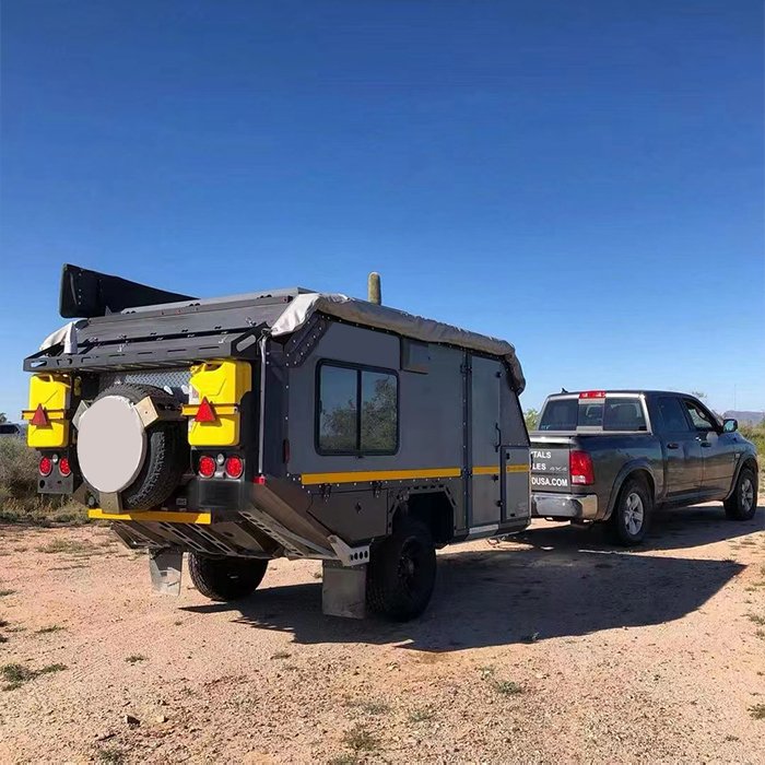 Mobile Travel Trailer Off-road Over Landing Trailer off Road Atv Trailer