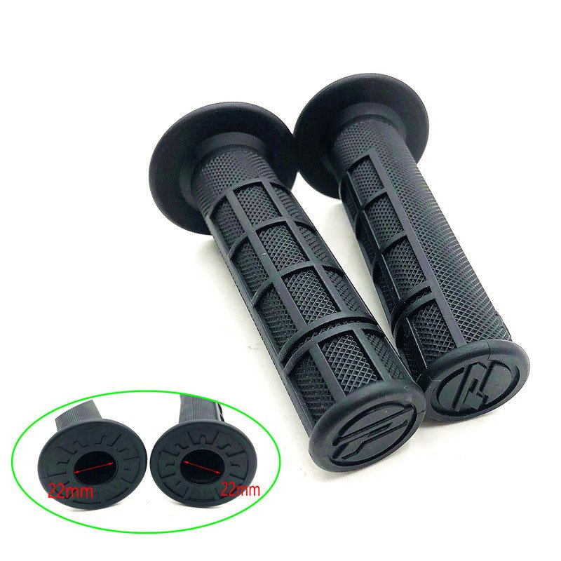 Handle Grip 22mm Grips Left and Right ATV Motorcycle Dirt Pit Bike Motocross 7/8" Handlebar Thumb Throttle Only