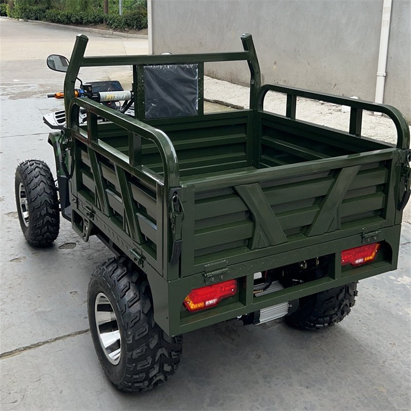 4 Wheels Electric Farm Truck Electric ATV With Hopper