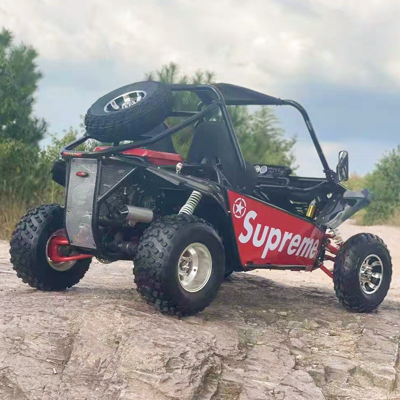 Professional Manufacture 200cc Gas Powered Racing Go Kart Heavy Duty ATV Quad for Adults
