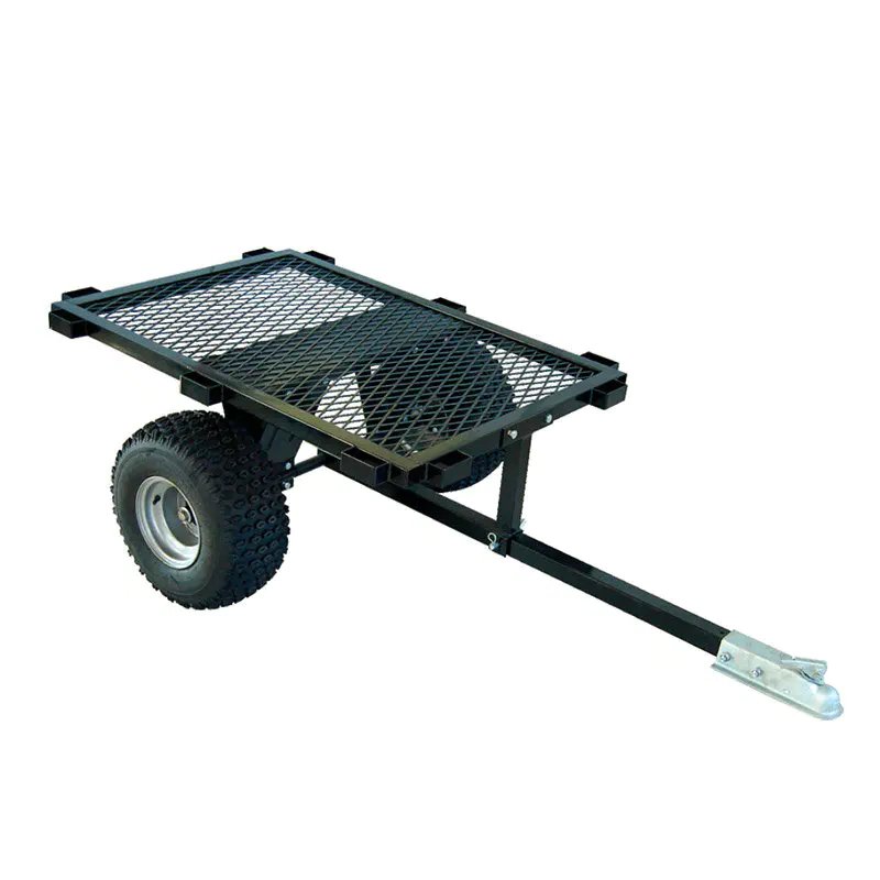 All-Terrain Vehicle Trailer Durable Outdoor Use 1000lbs Off-Road Flatbed ATV Trailer Utility Dump Trailer