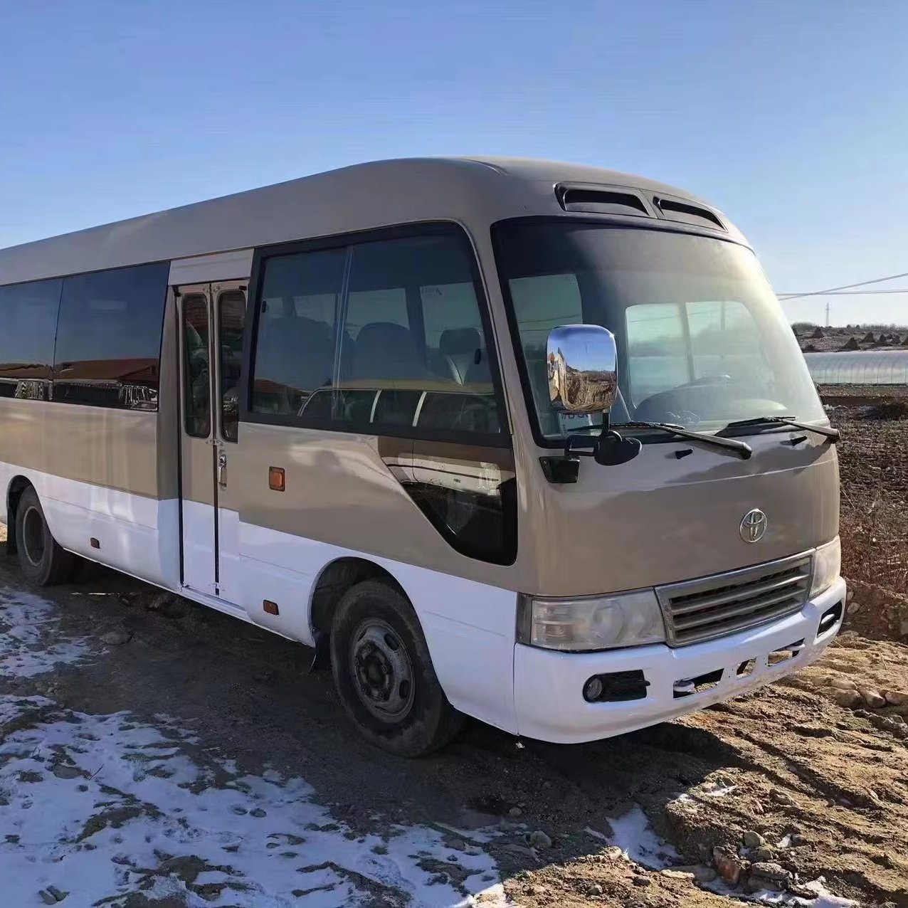 FREE SHIPPING Hot Sale Budget Friendly TOYOTA COASTER Diesel 18-30Seat Used Car