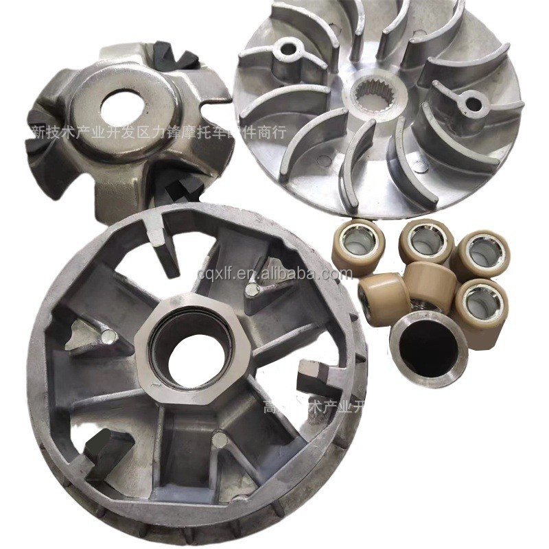 Direct Motorcycle Pulley GY6200 Front Drive Wheel Bore 15mm ATV Go-Kart Scooter GUN Clutch Drive Wheel Combo