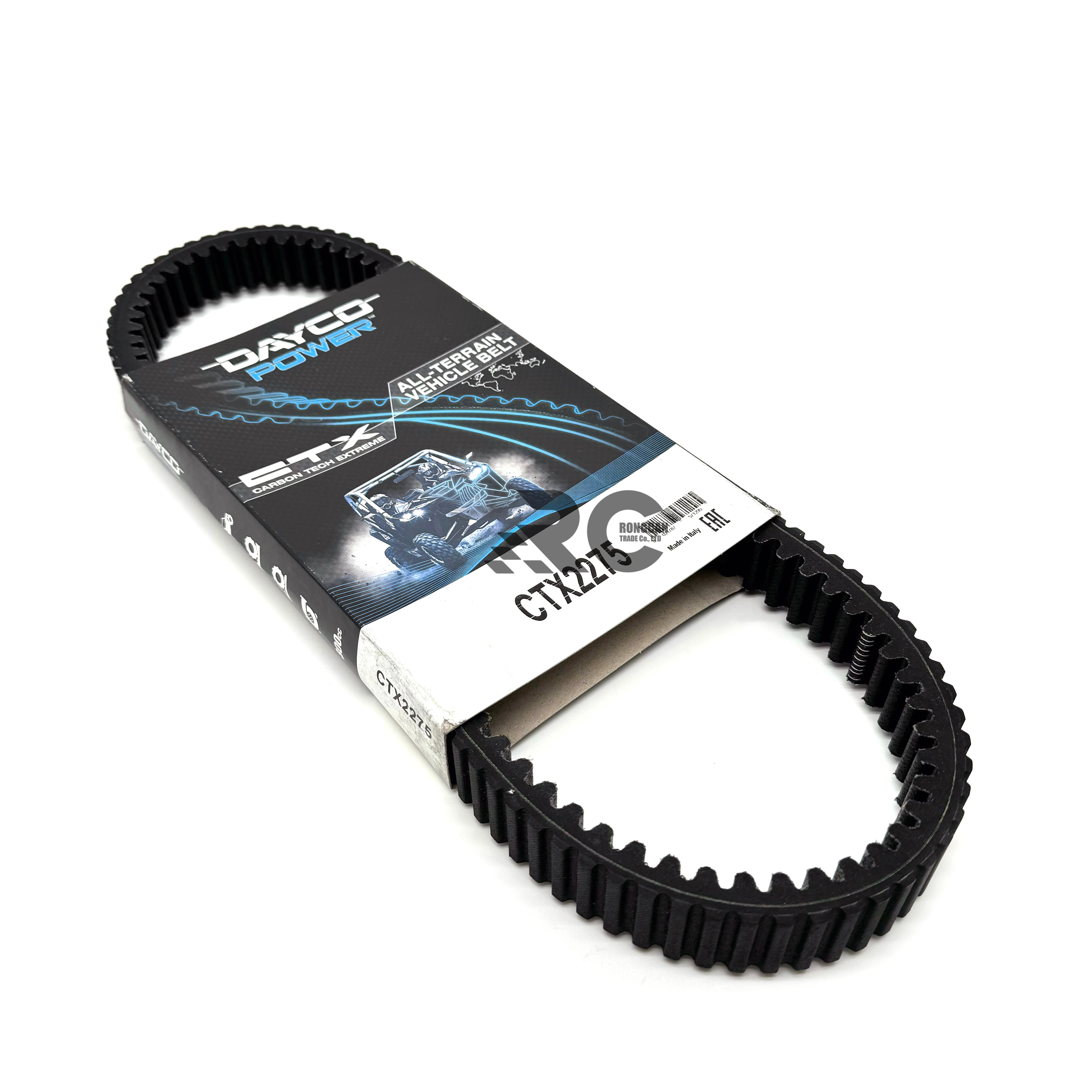 Dayco Power CTX2275 Drive Belt for Polaris Accessories Metal ATV UTV Snowmobile Belt with Carbon Rubber Material