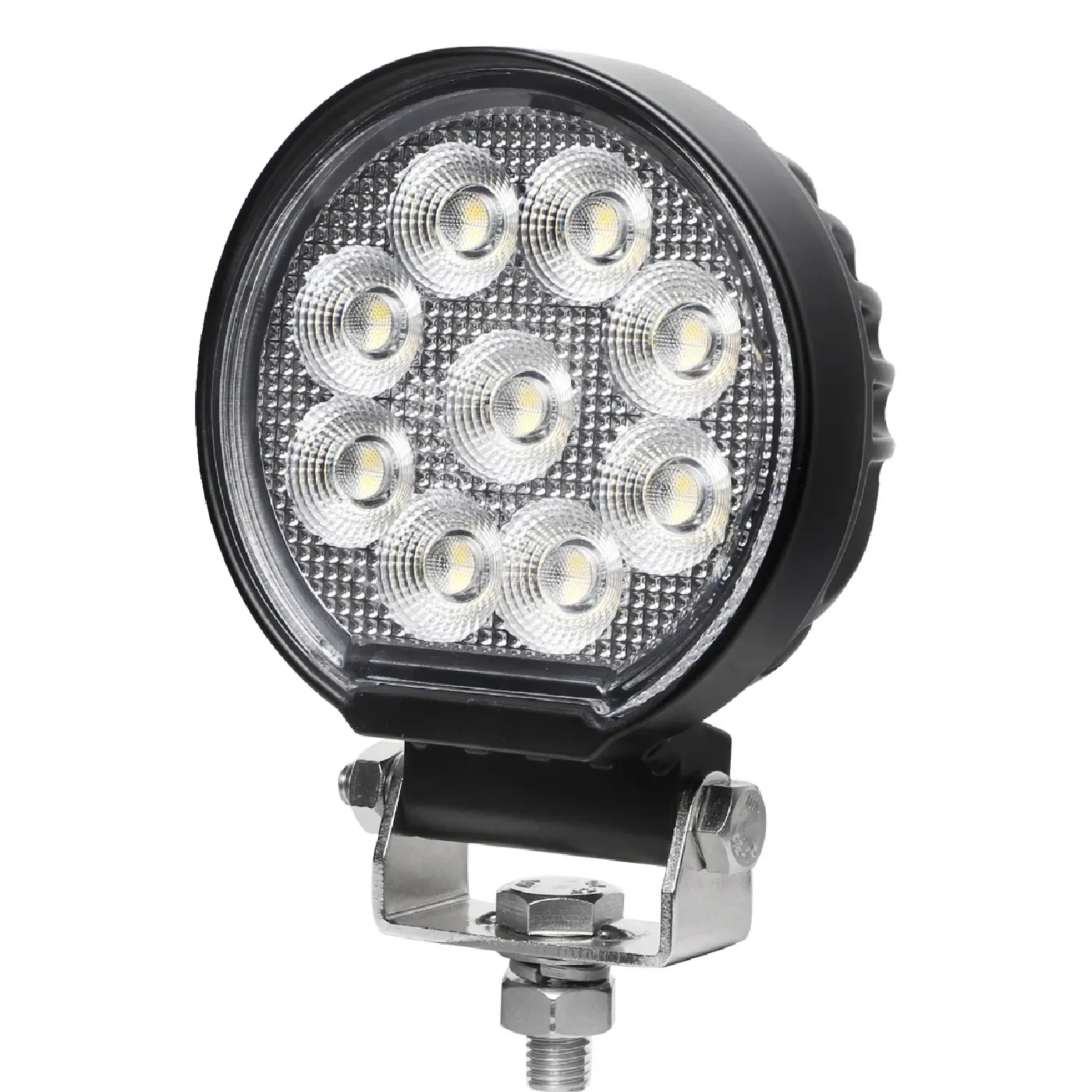 Emark Work Light Headlight Driving Lamp Round High Power Truck Off-road Spotlight Thickened Waterproof Auto Car Suv Offroad Atv