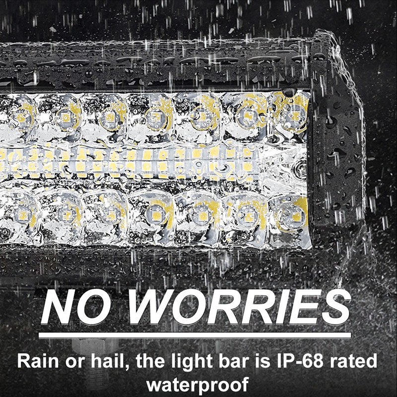 7 Inch 120W LED Bar LED Work Light Driving Lamp Boat Tractor Truck 4x4 SUV ATV 12V 24V Off Road Motorcycle Car Accessories