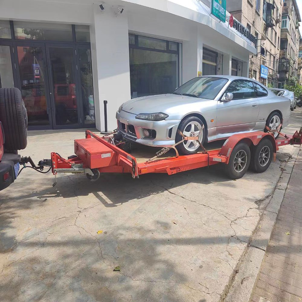 Best Quality Aluminium Atv Trailer Double Axle with Brake