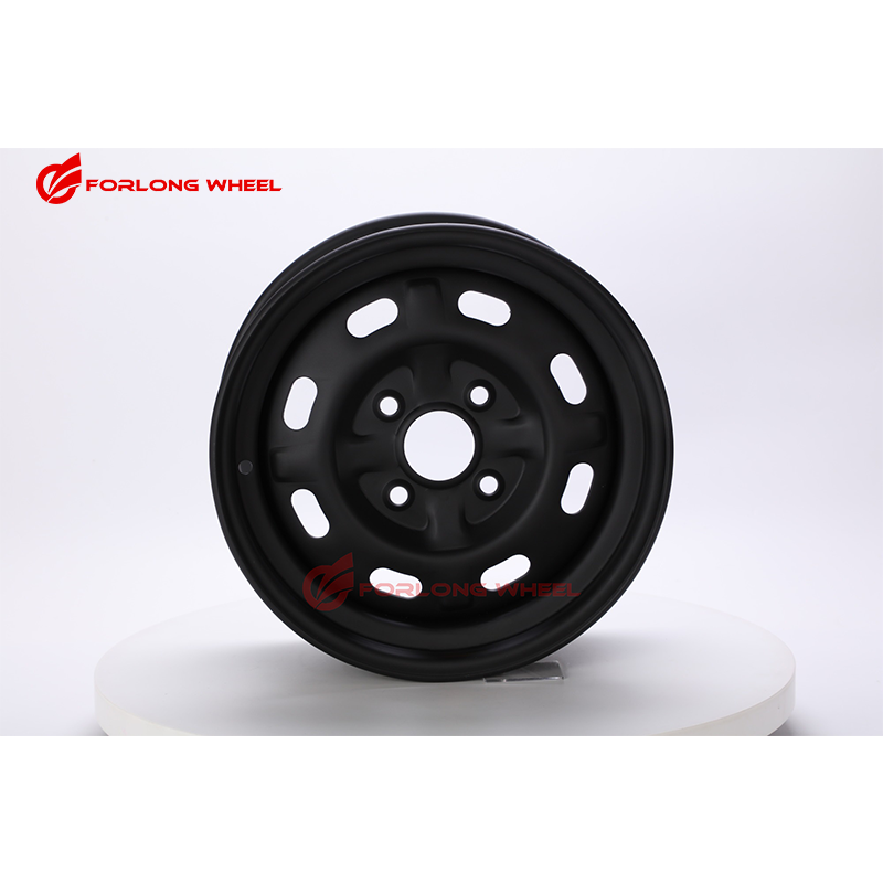 FORLONG Best Selling 4 Holes UTV Wheel 14 Inch ATV UTV Wheels Steel High Quality UTV Wheel Rim 6x14 4x110 for Front Tire 27X9-14
