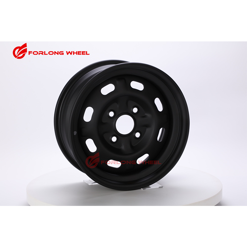 FORLONG Best Selling 4 Holes UTV Wheel 14 Inch ATV UTV Wheels Steel High Quality UTV Wheel Rim 6x14 4x110 for Front Tire 27X9-14