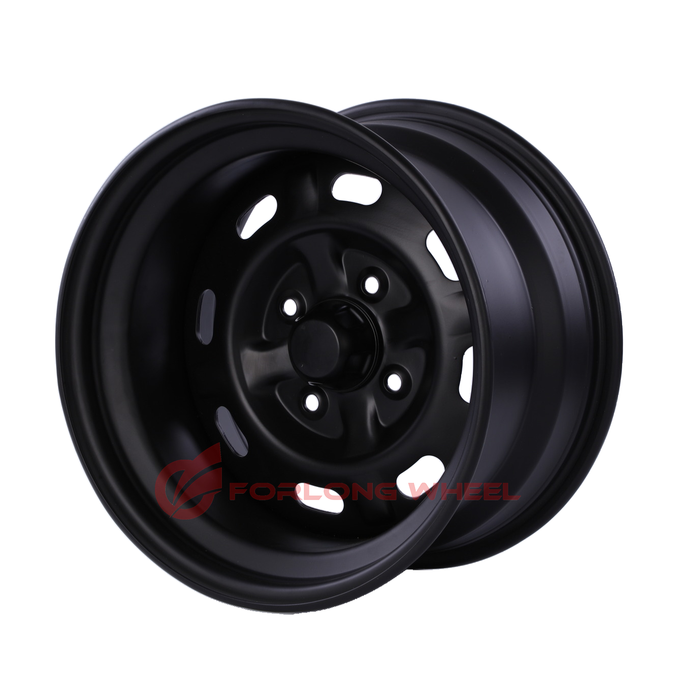 FORLONG Best Selling 4 Holes UTV Wheel 14 Inch ATV UTV Wheels Steel High Quality UTV Wheel Rim 6x14 4x110 for Front Tire 27X9-14