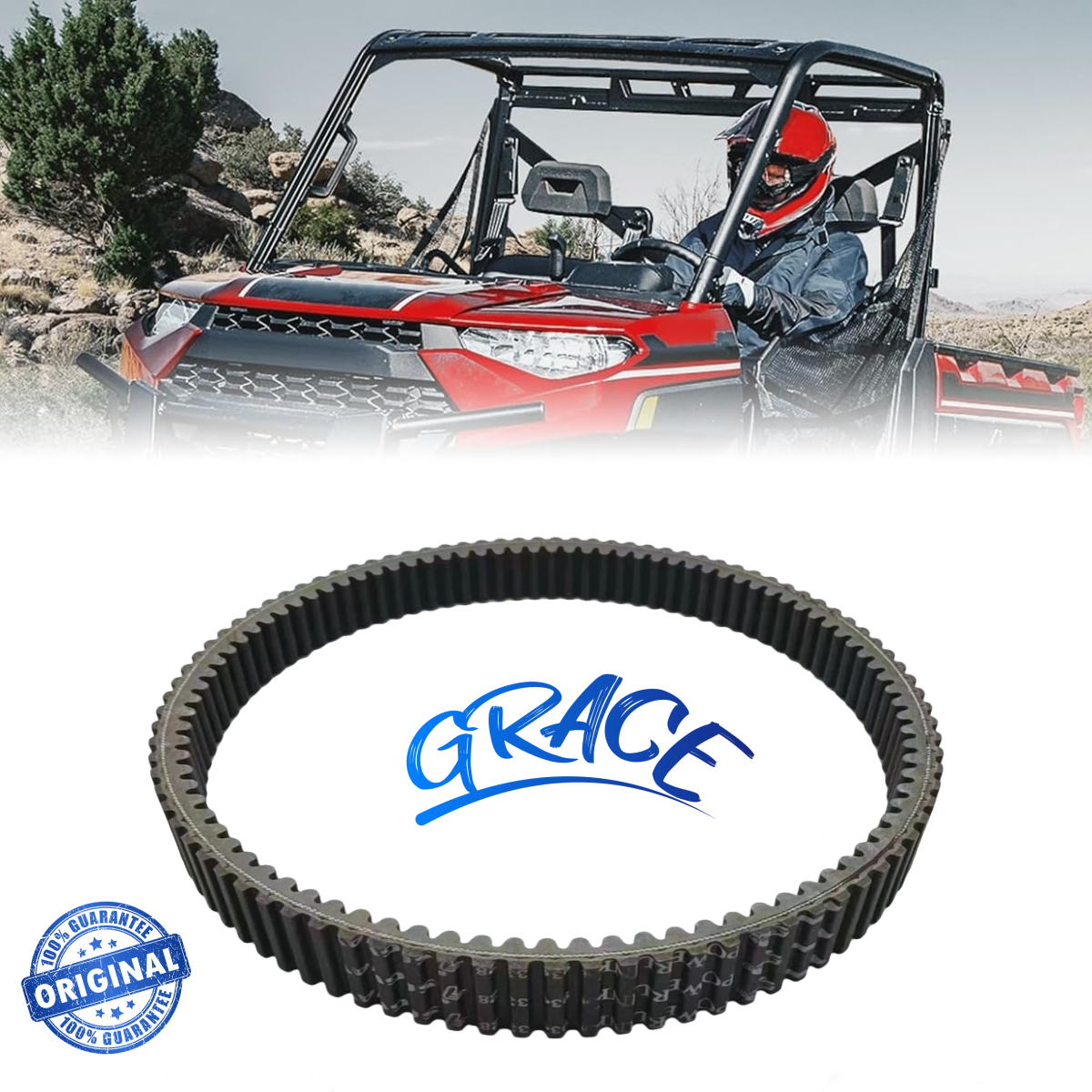 Original DRIVE BELT (Gates 934-33-28) for Segway Snarler ATV6 S & L ATV UTV CVT Parts