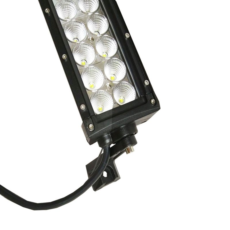 White Amber Red Blue Green Dual Colors Offroad Led Light Bar Spot Combo ATV Fog Driving 3Wire
