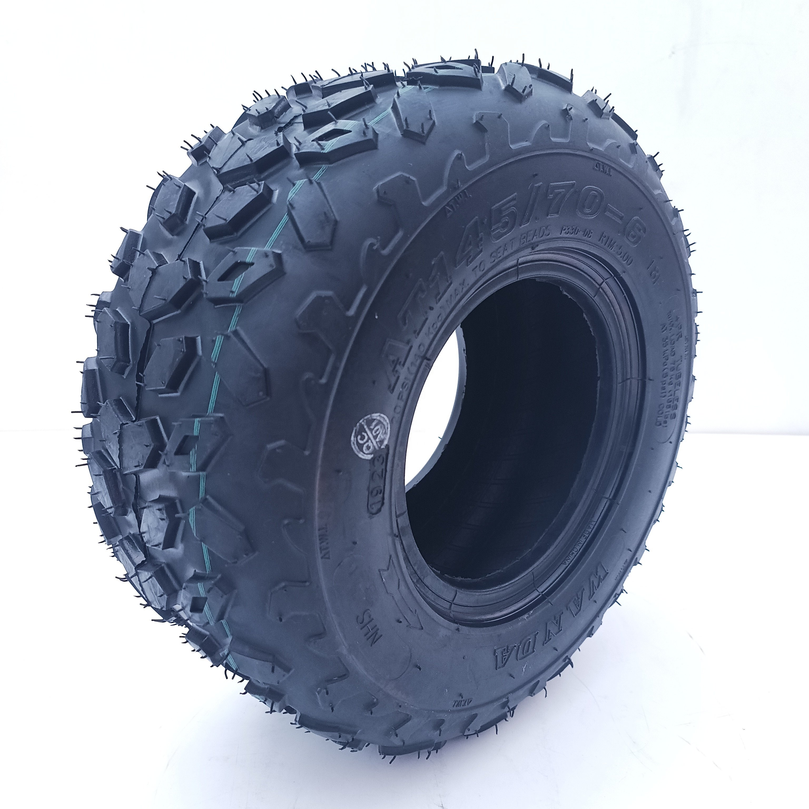 High Quality WANDA 13 Inch Durable Thicker Wheel Tyre 145/70-6 Tubeless Tire for Small ATV/GO KARTS and Electric Scooter