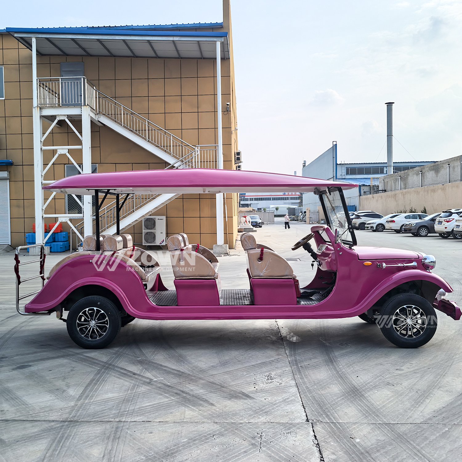 Pink Classic Hot Sale Gasoline/Electric Off-road Cart Four Wheels for Adult
