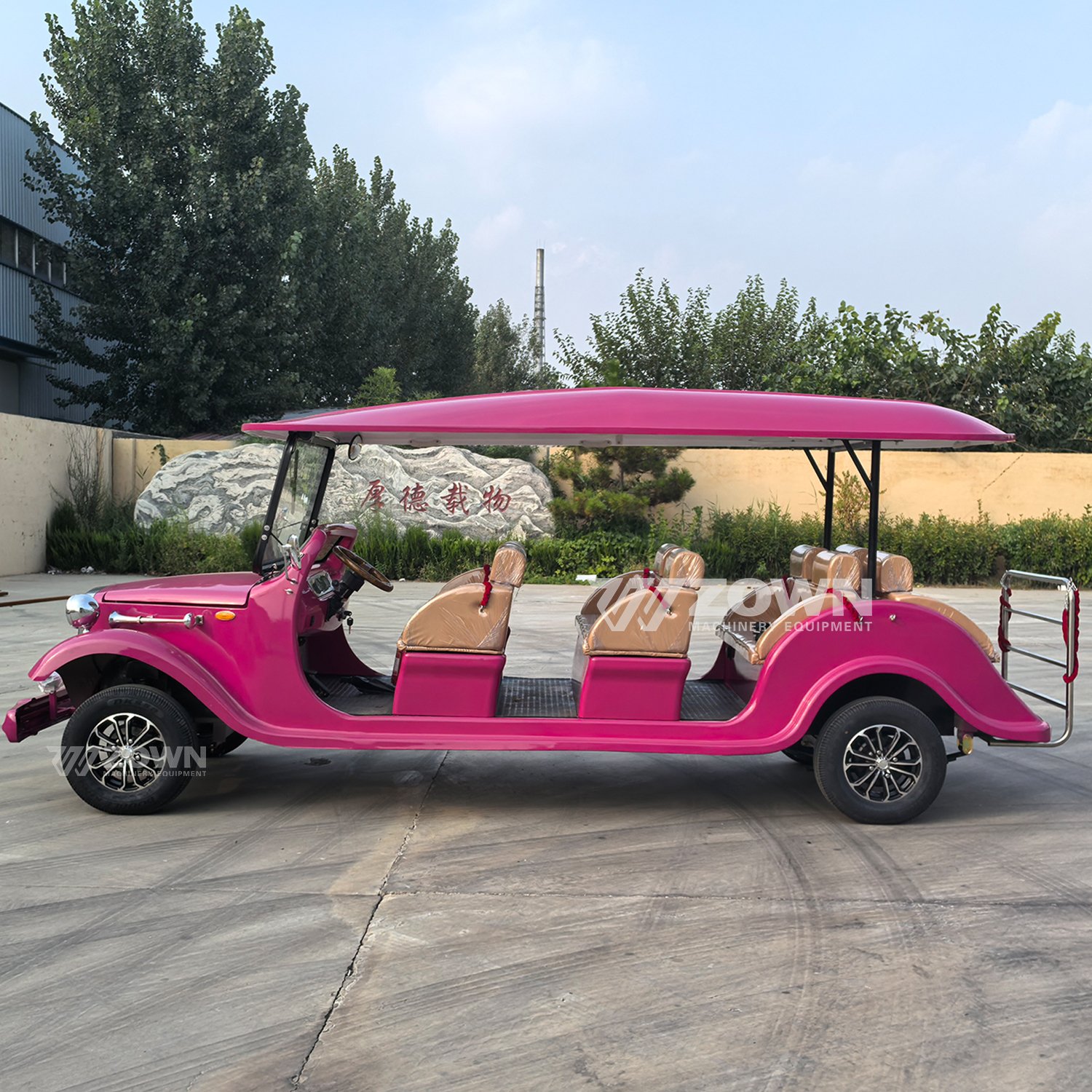 Pink Classic Hot Sale Gasoline/Electric Off-road Cart Four Wheels for Adult