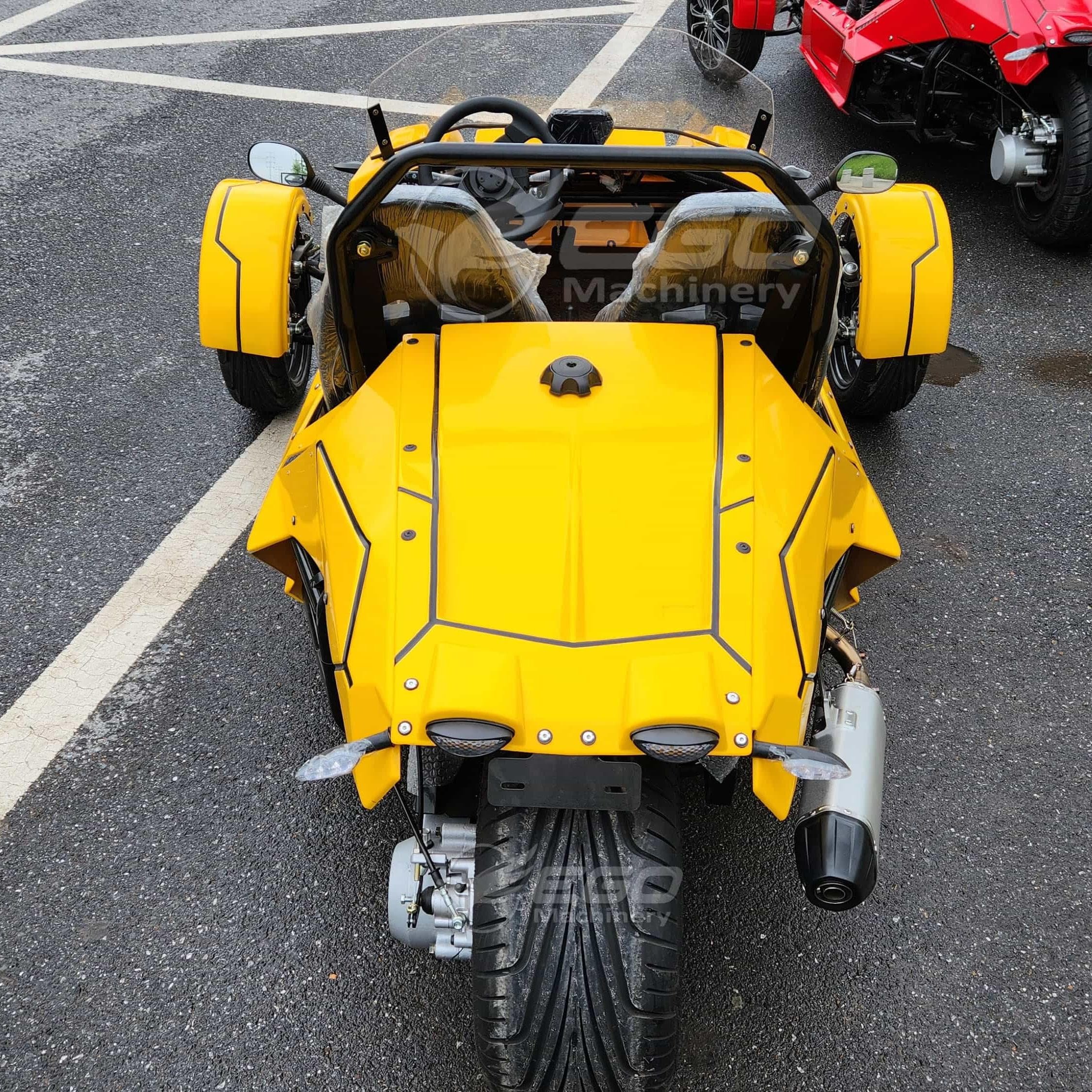 2025 the Latest 350CC ZTR Drifting Three-wheeled Convertible Sports Car for Adults