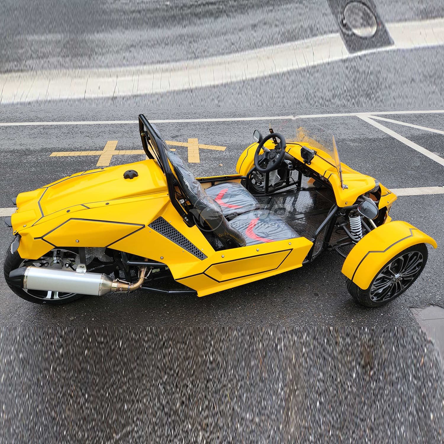 2025 the Latest 350CC ZTR Drifting Three-wheeled Convertible Sports Car for Adults