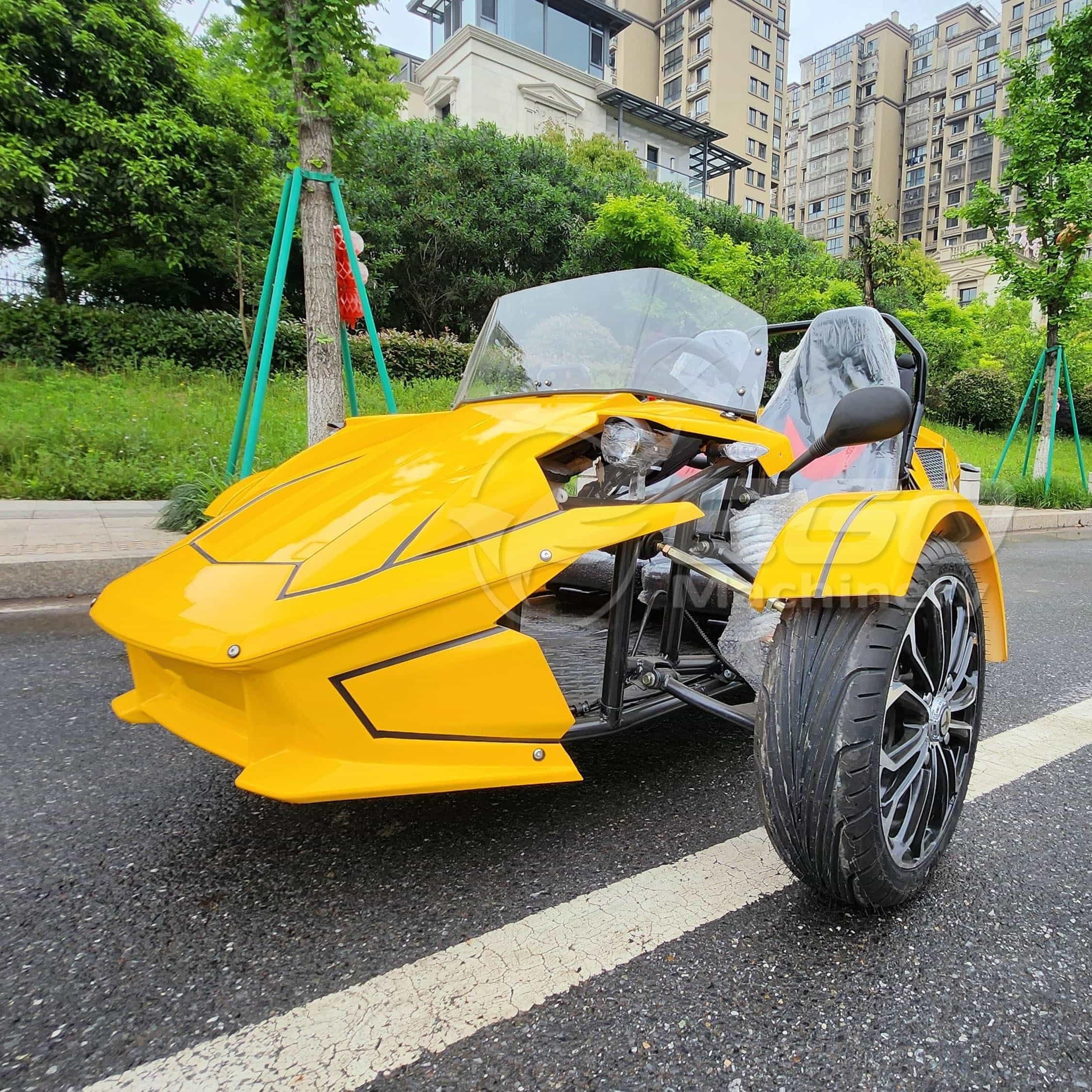 2025 the Latest 350CC ZTR Drifting Three-wheeled Convertible Sports Car for Adults