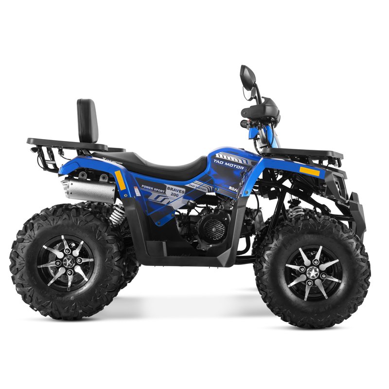 Tao Motor 2025 New Design Adult 2 Passengers ATV Trailer 200cc ATV 200 with CE EPA