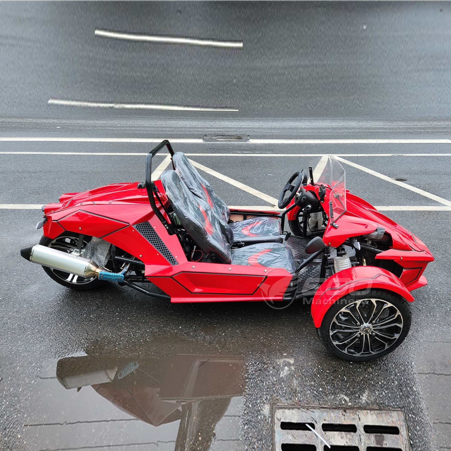 High Quality 3 Wheeled Automatic Atv Off-road Electric Tricycles Dirt Bike 350cc Off-road Motorcycles for Adults