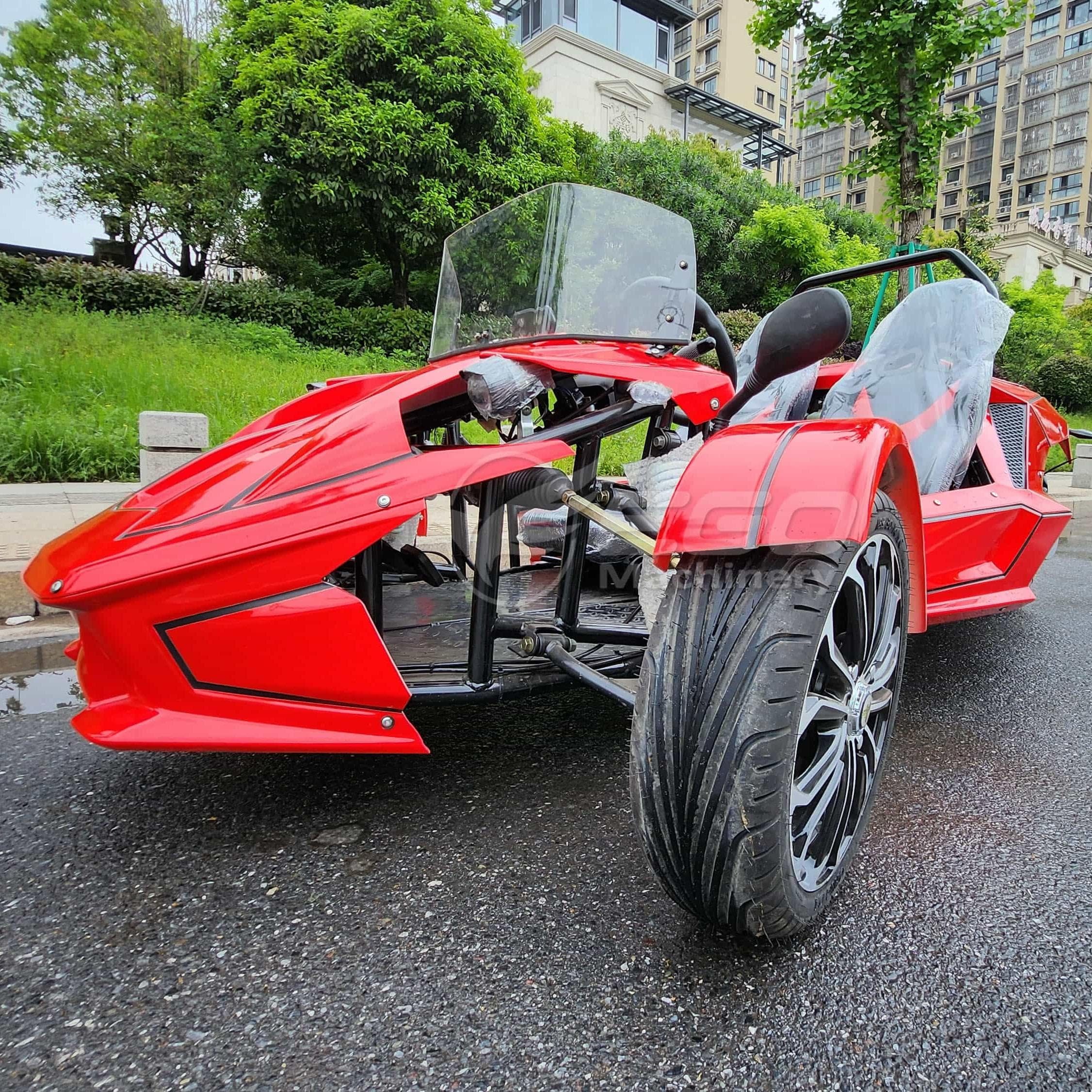 High Quality 3 Wheeled Automatic Atv Off-road Electric Tricycles Dirt Bike 350cc Off-road Motorcycles for Adults