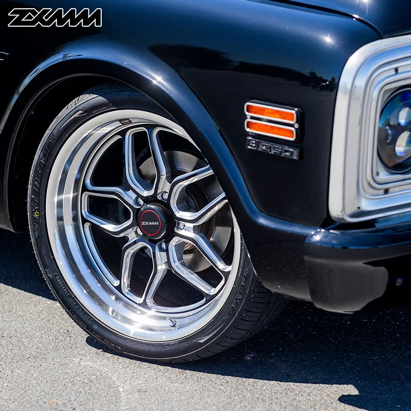 ZXMM OEM Forged Beadlock Wheel Six Spokes 15 18 17 20 Inch 5x114.3 5X120 6X139.7 Car Rim for ATV&UTV bmw Chrome Sport Wheel