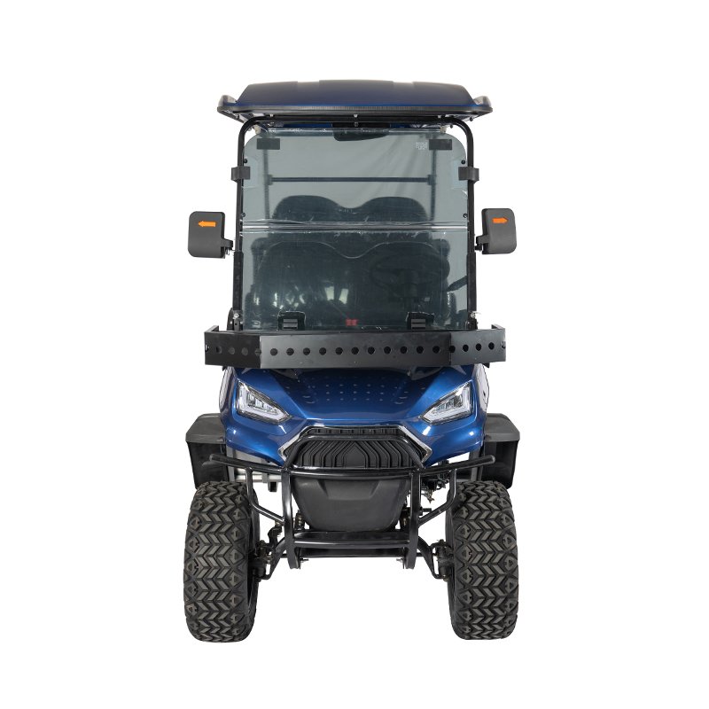 48v 5kw 6 Seater Electric Atv Utv Four-wheel Sightseeing Touring Car Patrol Car Golf Cart