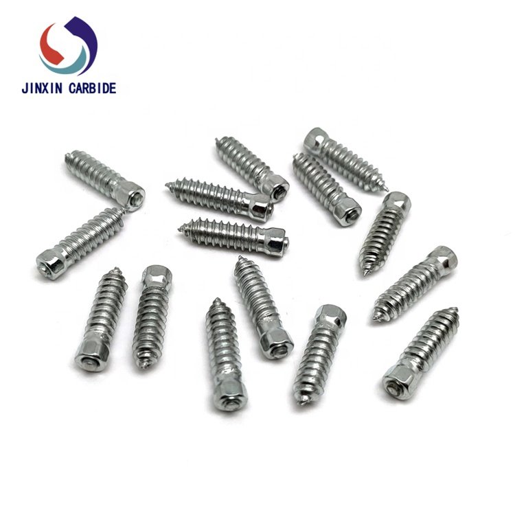 6*6-H27.5 Manufacture Easily Installed Tungsten Carbide Screw Tire Stud for Racing with Standard Thread