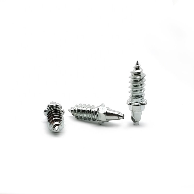 6*6-H27.5 Manufacture Easily Installed Tungsten Carbide Screw Tire Stud for Racing with Standard Thread