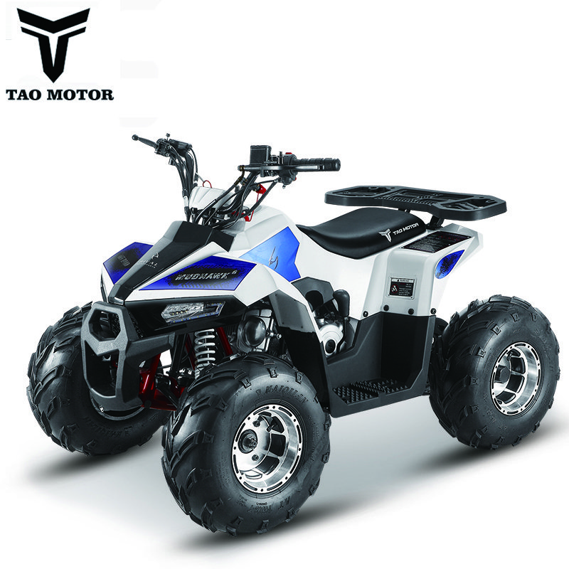 Motorcycle Racing Chain Drive Automatic 36V Motorcycle Tvs Tao Motor MUDHAWK110 ATV 4 Wtravel 110 Motorcycle Moto 4 Wheels 125