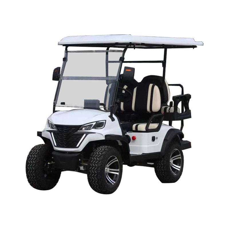 Sharefer 4 Seats off Road Electric Golf Cart jeep Golf Kart 4 Passengers vw Golf Car 2+2 Seater ATV