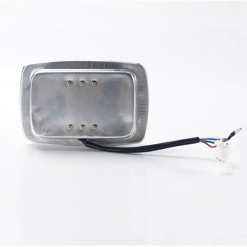 6x7 Inch Square Led Headlights CD70 Cg125 Drl With Angel Eyes Turn Signals High Low Beam Off Road E Bike Motorcycle Accessories