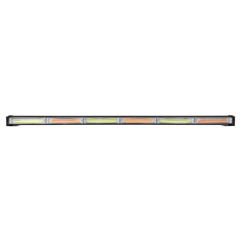 Led Light bar Single Dual Color Red Blue White Yellow Light bar Led Cob Chip for Driving Led Work Light for Atv Suv 4x4 Car
