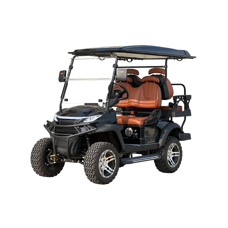 Factory Price Lithium Battery 4 Seater Electric Golf Cart Golf Buggy for Golfing Club Car