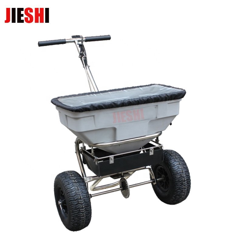Garden Trailer Manure Dung Spreader for ATV UTV Riding Lawn Tractor Mower