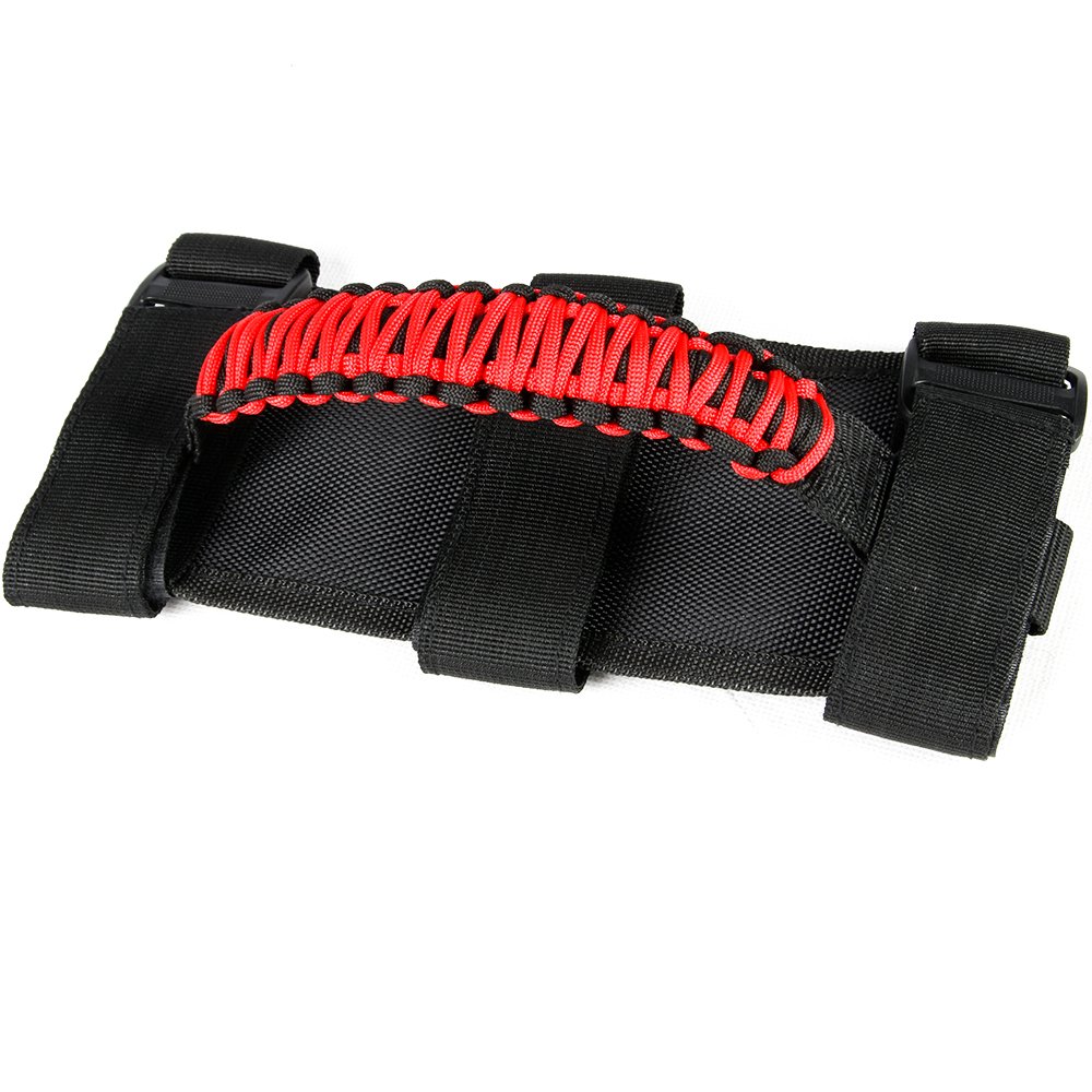 Roof Roll Bar 2 Pack Grab Handle Set Compatible for Jeep Wrangler TJ YJ JK JL Grab Handle ATV