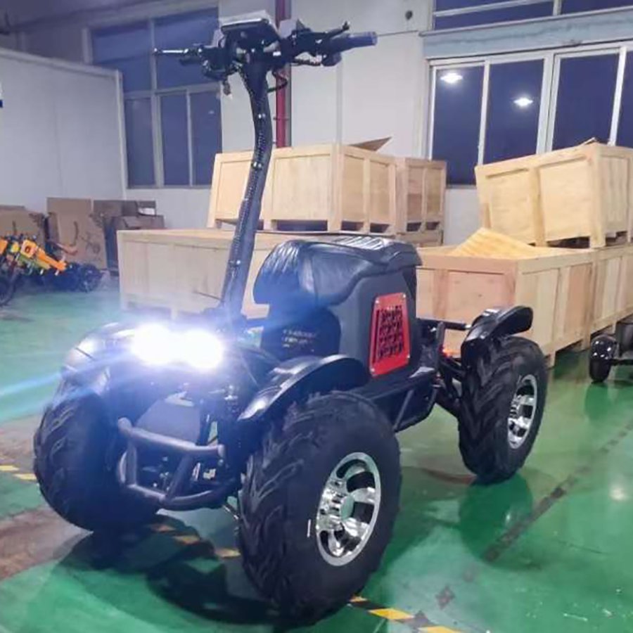 Travel Thailand 60V 60Ah All Terain Vehicles City Bike Off Road 4x4 5000w 8000w 10000w Electric 4 Wheeler ATV for Adults