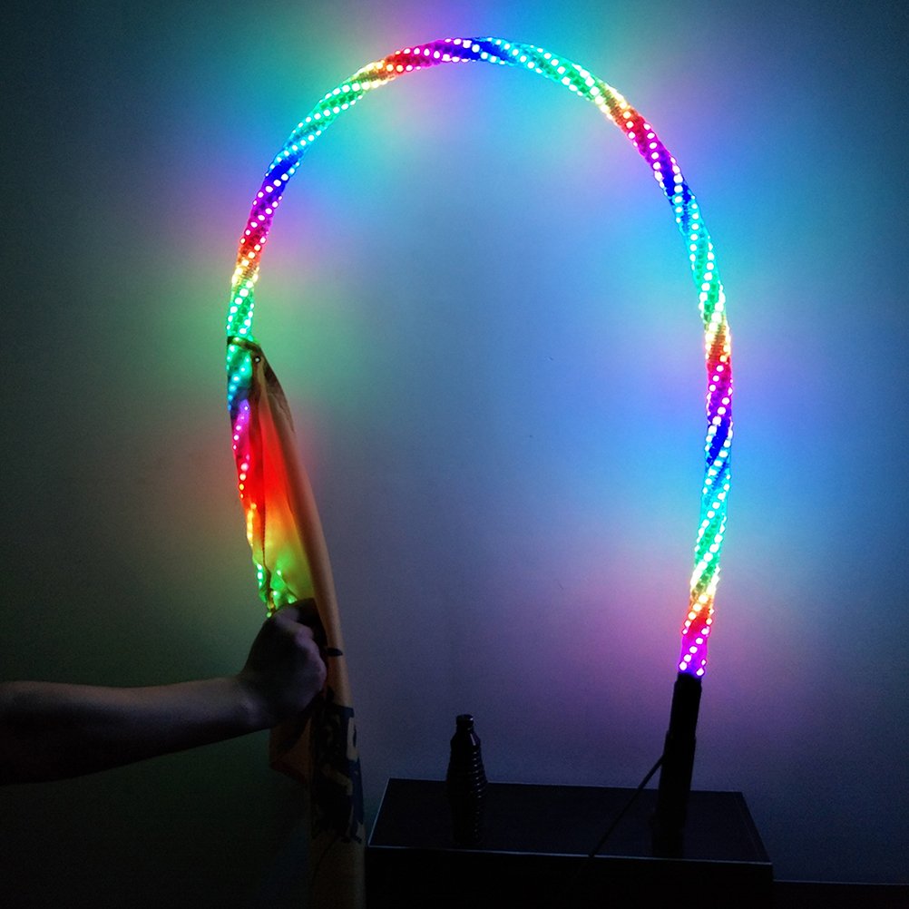 3/4/5FT LED Whip Light RGB Waterproof Bendable Remote Control Multi-color Super Bright Flag Pole Lamp Light for SUV ATV UTV RZR