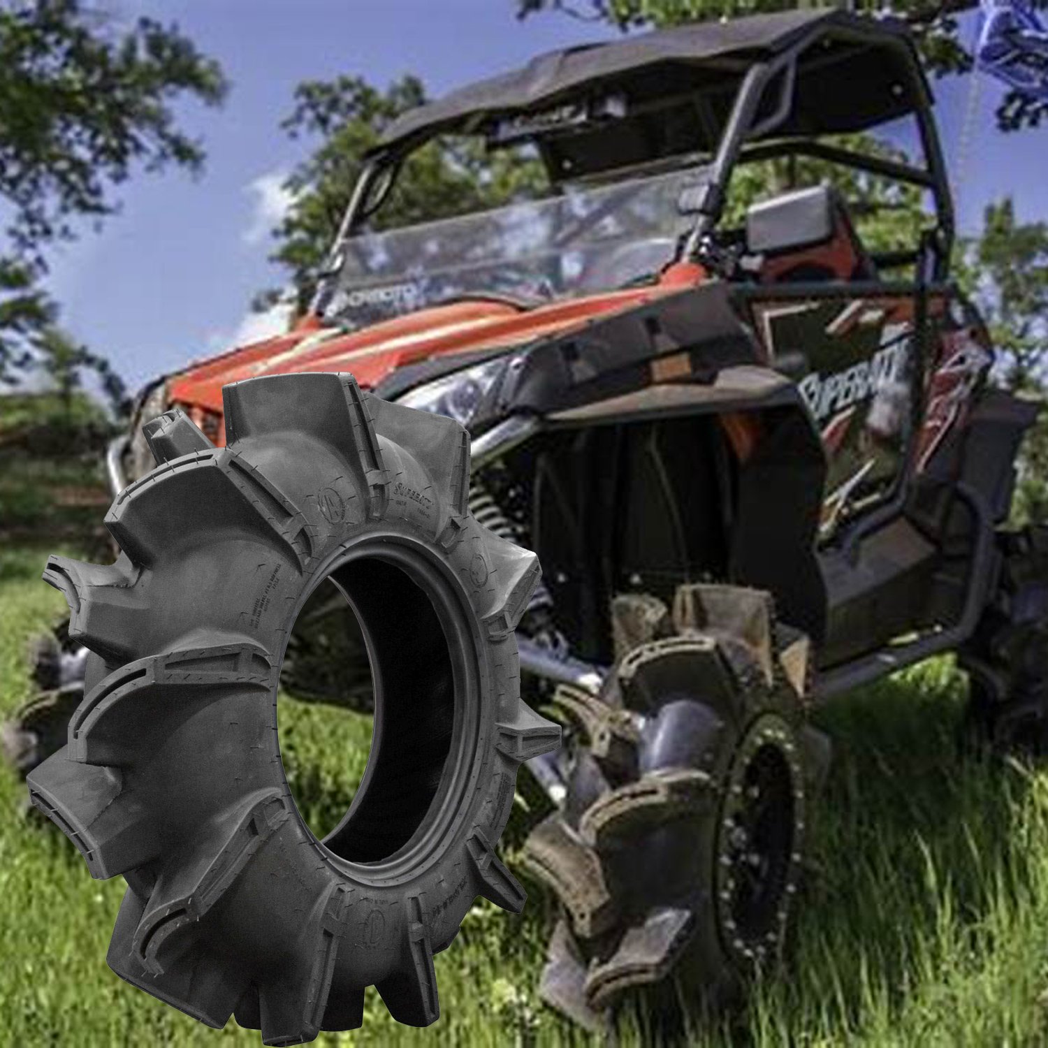 Aggressive Mud Tires 32x8-14 34x8-14 37x8-22 New Atv / Utv Tires for Sale