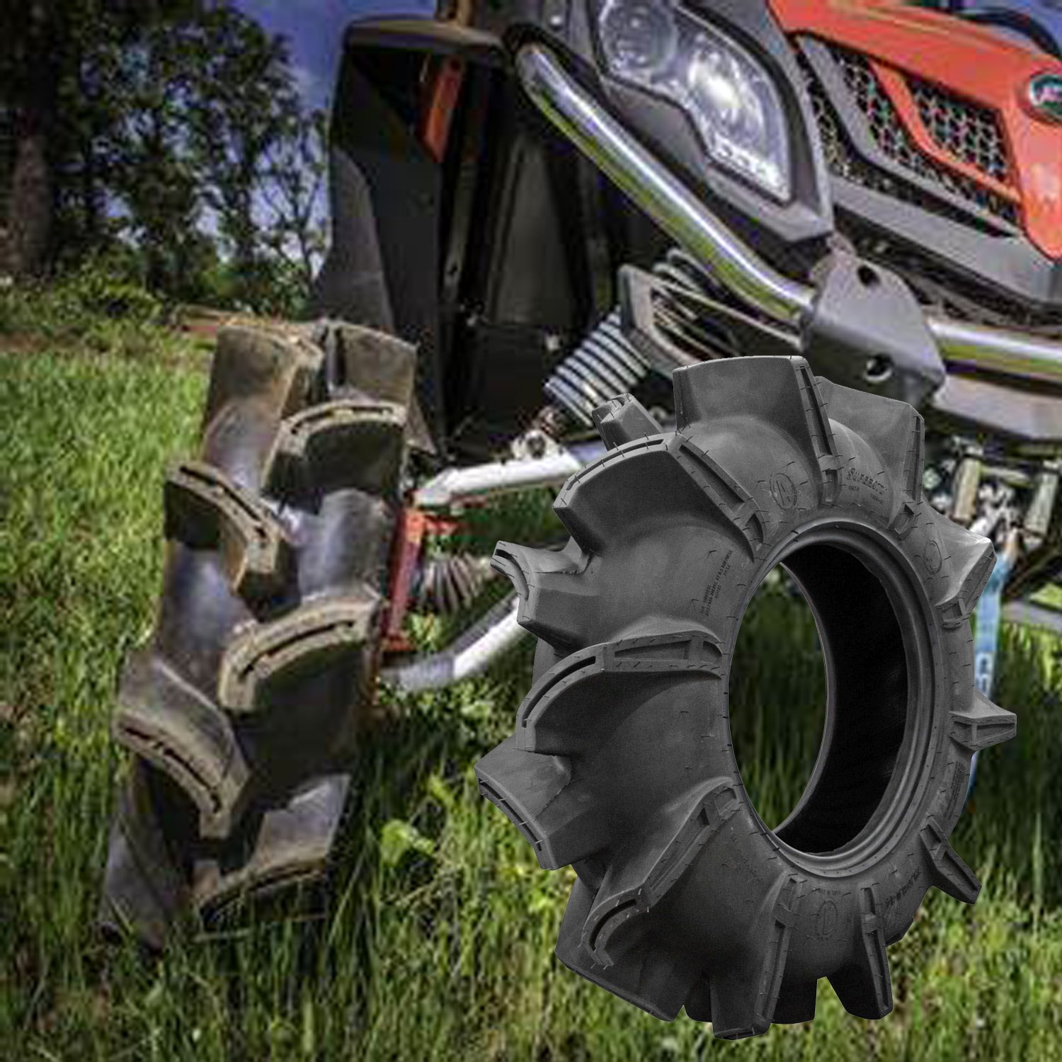 Aggressive Mud Tires 32x8-14 34x8-14 37x8-22 New Atv / Utv Tires for Sale