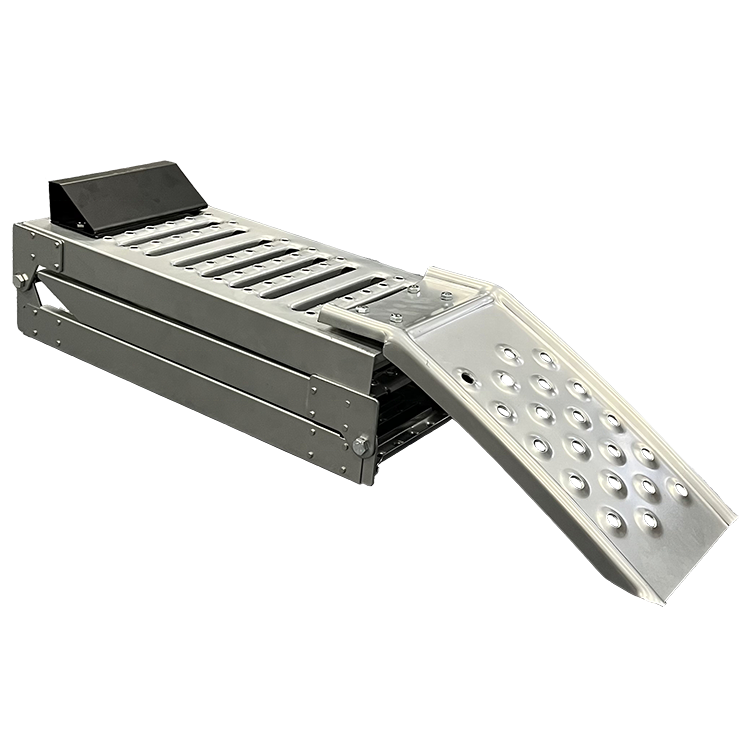 Folding Vehicle Steel Loading Transport Truck ATV Car Aluminum Adjustable Ramp Motorcycle Bridge Trailer Ramps